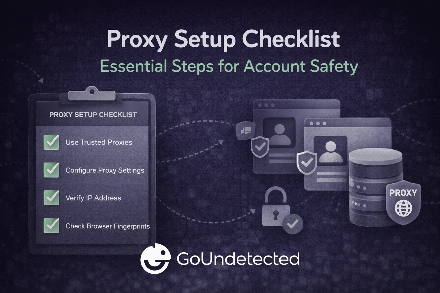 Proxy Setup Checklist: Essential Steps for Account Safety